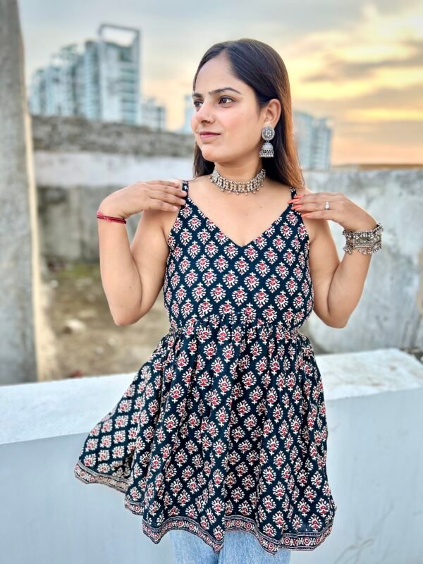 Afreen Floral Cotton Kurti