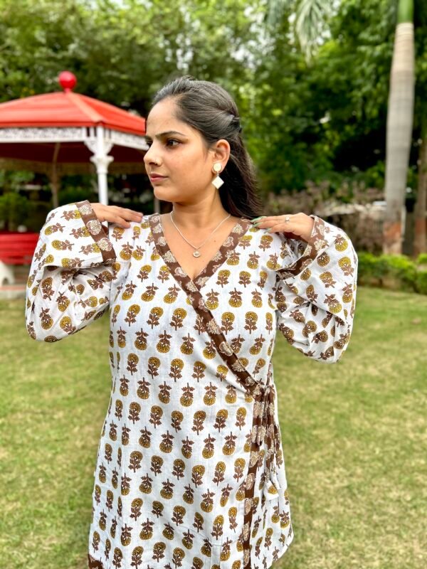 Meher Wrap Cotton Kurti